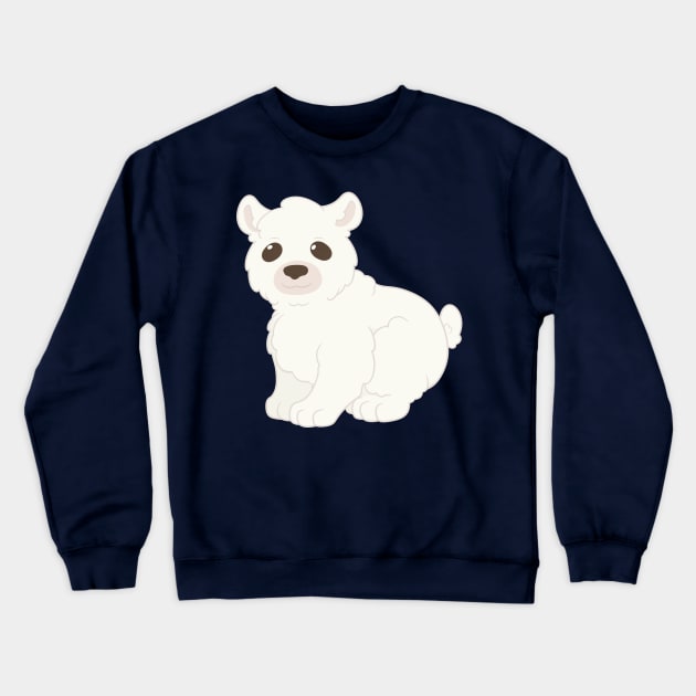 Polar Bear Crewneck Sweatshirt by NovaSammy